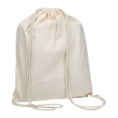 Baumwoll-Gymtasche mit Kordelzug Suva 140 g/m², Weiß, EG346606