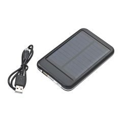 Solar Power Bank Philadelphia 4,000 mAh, Black, EG355903