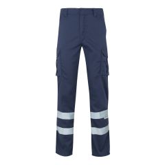 VL DIONYSUS, Pantaloni elasticizzati multi-tasche (240g/m²), in cotone (46%), EME (38%) e poliestere (16%), 36025