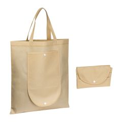 Borsa in tessuto non tessuto San Bernardino 80 g/m², beige, EG365413