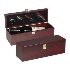 Scatola per vino Jesolo, marrone, EG400701