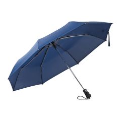Regenschirm mit Druckknopf, Marineblau meliert, MA4519344
