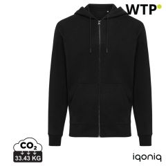 IQONIQ Abisko recycled cotton zip through hoodie, XDT9600-8FBF4066