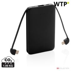 5.000 mAh Pocket Powerbank with integrated cables, XDP322.08-B89D0B35