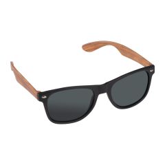 Sonnenbrille mit Holzoptik-Bügeln, Beige, MA5093313