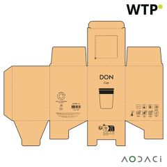 Don Travel Cup rSS in bambus pokrov 400 ml. Dvojna stena, ACP007