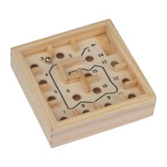 Puzzel wooden labyrinth, Beige, MA5291113