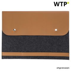 RPET felt laptop pouch Jonathan, 971802