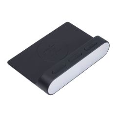 Alarm Clock with Wireless Charging Adelaine, Black, EG532503