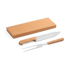 SALSA, Two-piece barbecue set, Natural, 54139-160