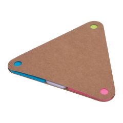 Blocco di appunti adesivi Boston, beige, EG545713