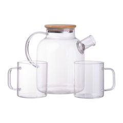 Girona Teapot Set 1550 ml, transparentan, EG563366