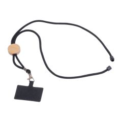 Narukvica s držačem za telefon Yokohama, crno, EG563403