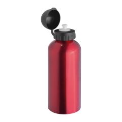 Borraccia in metallo Charlotte 600 ml, rosso, EG571005