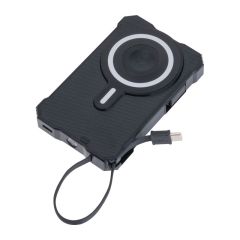 10,000 mAh Solar Power Bank Breda, crno, EG572303