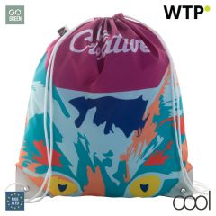 CreaDraw Plus RPET, naročena vrečka na vrvico, AP716429