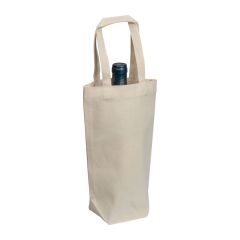 Baumwolltasche für 1 Flasche, Beige, MA6268013