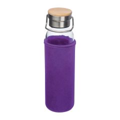 Steklena steklenica z neopren zaščito, 600ml, MA63181