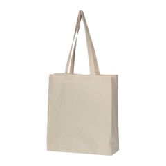 Bio-Baumwolltasche mit Bodenfalte, Beige, MA6322213