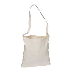 Baumwolltasche mit langen Henkeln, Weiß, MA6346506