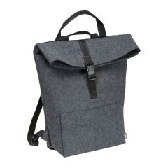 Velik filc nahrbtnik, temno siva, MA6431277
