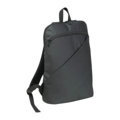 CrisMa backpack with slanted zip, Black, MA6522803