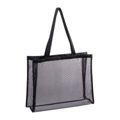 Polyester Strandtasche, Schwarz, MA6538603