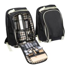 Picnic Backpack with Cooling Compartment Georgia, Black, EG660503
