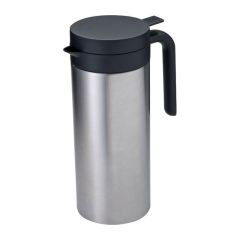 Stainless steel thermal jug, 1000 ml, Grey, MA6787707