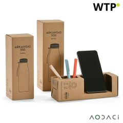 Arkansas 350 Bottle rSS 400ml. Double wall, Leakproof and Handle, ABT031