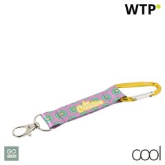 SuboRing Double, portachiavi personalizzato in RPET, AP716993