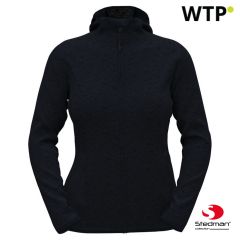 Lux Womens Hooded Knit Fleece Jacket, EGST5560