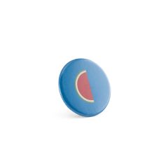 Button PIN 5, Button badge with magnetic clasp, 300 - Black, 73124-300