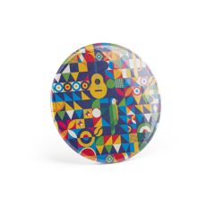 Button PIN 10, Magnetic button badge, 300 - Black, 73130-300