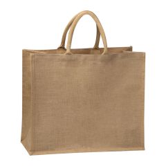 Jute Bag Hannover 330 g/m², Brown, EG752801