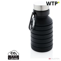 Auslaufsichere faltbare Silikonflasche mit Deckel, XDP432.62-2DEA3DE3