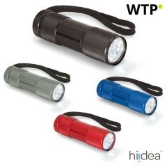 FLASHY, torcia in alluminio con 9 LED, 94736
