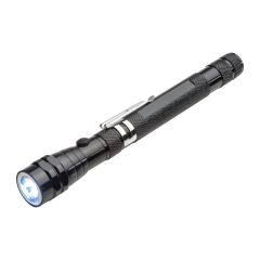 Magnetna fleksibilna teleskopska baterijska lampa, crno, MA8038703