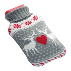 X-mas hot water bottle, siva, MA8053807