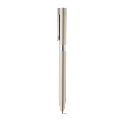 CLARE, Recycled aluminium (100% rAL) twist action ball pen with clip, 81156