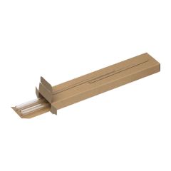 Set 2 steklenih slam, 21 cm, prozorna, MA8181566