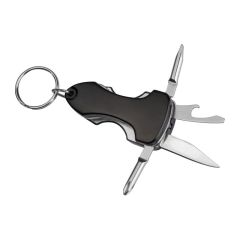 Multitool mit Schlüsselring, Schwarz, MA8181603