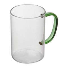 Glasbecher mit farbigem Griff, 250 ml, MA82340