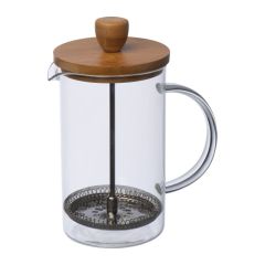 Glas Kaffee-/Teemacher mit Bambusdeckel, 600 ml, Banner, MA8264066