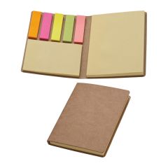 Adhesive Notepad Burlington, Brown, EG826801