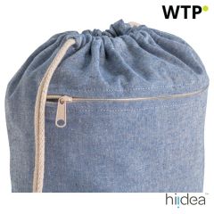 CHANCERY, Drawstring bag in recycled cotton (70%), polyester (30% rPET) (140 g/m²), 92928