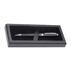 Penna a sfera in metallo Clayton, nero, EG841303