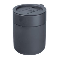 Ceramic drinking cup with silicone sleeve, 340ml, MA84676