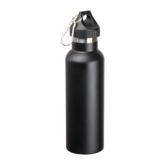 Matirana vakuumska boca s karabinerom, 500ml, crno, MA8474903