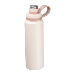 Vacuum stainless steel drinking bottle, 800ml, Beige, MA8481413
